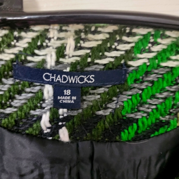 Chadwicks plaid blazer size 18 - Picture 3 of 3